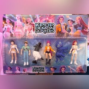 K-pop Demon hunters figure set